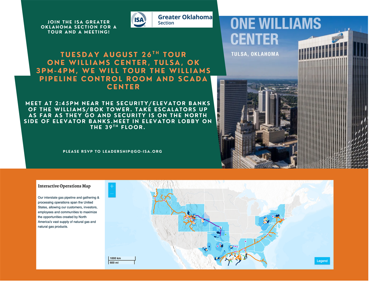 August 26th Tour and Meeting notice